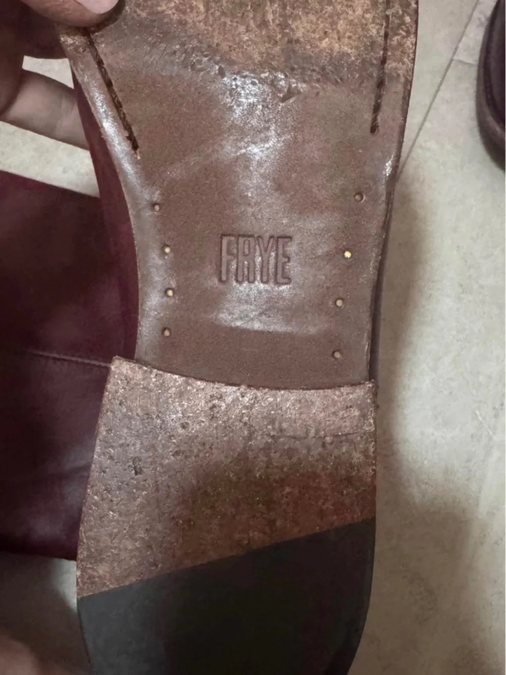 Tall Frye Riding Boots 9.5